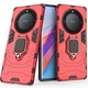 Чехол с подставкой Deexe Hybrid Case для Honor Magic 5 Lite - Red - изображение 1