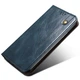 Чехол-книжка с кармашками UniCase Leather Wallet для Honor Magic 5 Lite - Blue - изображение 5