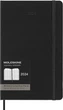 Вертикальний щотижневик Moleskine PRO на 2024 рік середній 13 х 21 см чорний - изображение 1