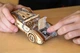 Механический 3Д пазл конструктор коллекционная модель из дерева Viter Models «Спортивный ретро-автомобиль» DIY 442 детали (Speedster-V2) - изображение 5