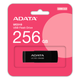 Флеш-накопичувач ADATA USB 3.2 UC310 256Gb Black (UC310-256G-RBK) - изображение 2