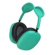 Беспроводные накладные Bluetooth наушники Macaron P9 PRO бирюзовый с MP3 плеером - изображение 1