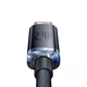 Кабель Cable Baseus CAJY000001 Crystal Shine Series Lightning 2.4A 1.2m black - изображение 3