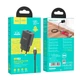 Зарядное устройство Hoco Lightning Cable Maker dual port charger set N25 |2USB, 2.1A| black - изображение 5