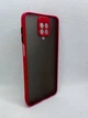 Чехол Sport Matt для Xiaomi Redmi Note 9 Pro Красный - изображение 1