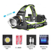 Аккумуляторный налобный фонарик BL-8003 с диодом P50 с зумом (зарядка от USB ) Black - изображение 2