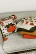 Подушка декоративная Прованс Happy Fall Вязаная 45х45 см Тыква (29745) (4823093445437) - изображение 3