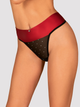 Stringi Obsessive Tienesy S/M Czarne (5901688234532) - obraz 1