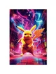 Постер плакат FNBK Пикачу (Pokemon) 50x70 см - изображение 1