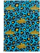 Записна книжка Axent Leopard А4 клітинка 96 аркушів Блакитна (8422-554-A) - зображення 1