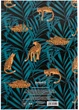 Записна книжка Axent Leopard А4 клітинка 96 аркушів Темно-синя (8422-556-A) - зображення 4