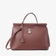 Сумка женская кожаная саквояж большая Regina Notte Travel bag 2479 Коньячный - изображение 1
