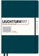 Блокнот Leuchtturm1917 Master Classic великий 22,5 х 31,5 см в клітинку тихоокеанський зелений - зображення 1
