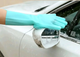 Універсальні рукавички для кухні зі щіткою KITCHEN GLOVES 5511 силіконові, Зелені - зображення 2