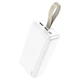Внешний аккумулятор Павербанк HOCO J91B Power Bank 30000mAh White - изображение 3