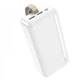 Внешний аккумулятор Павербанк HOCO J91B Power Bank 30000mAh White - изображение 5