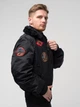 Бомбер Top Gun B-15 men's Flight Bomber Jacket With Patches M Black TGJ1542PBLM - изображение 4
