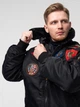 Бомбер Top Gun B-15 men's Flight Bomber Jacket With Patches M Black TGJ1542PBLM - изображение 7