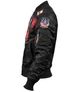 Бомбер Top Gun MA-1 Nylon Bomber Jacket with Patches XL Black TGJ1540PBXL - изображение 4