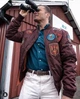 Бомбер Top Gun MA-1 Nylon Bomber Jacket with Patches 4XL Burgundy TGJ1540PBU4XL - зображення 6