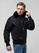 Бомбер Top Gun B-15 men's Heavy Duty Vintage Flight Bomber Jacket 5XL Black TGJ1542B5XL - изображение 5