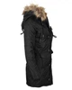 Парка Miss Top Gun Fitted Nylon N-3B Parka L Black TGJ1574BL - изображение 3