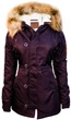 Парка Miss Top Gun Fitted Nylon N-3B Parka M Maroon TGJ1574MM - зображення 1