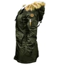 Парка Miss Top Gun Fitted Nylon N-3B Parka XL Olive TGJ1574OXL - зображення 4