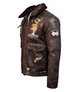 Бомбер Top Gun "Victory" Vintage Bomber 2XL Brown TGJ2022B2XL - изображение 3