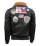 Кожаная куртка Top Gun 2 Maverick Official Signature Series Flight Jacket 2.0 XL Brown TG2XL - изображение 2