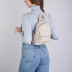 Рюкзак женский кожаный Regina Notte Backpack 01383 Бежевый - изображение 2