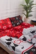 Комплект постільної білизни MoonStar Бязь Gold Люкс «Love Cats» двоспальний 175х210 наволочки 2х40х60 - зображення 8