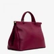 Сумка женская кожаная саквояж большая Regina Notte Travel bag 2479 Винный - изображение 3