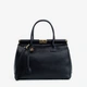Сумка женская кожаная саквояж средняя Regina Notte Travel bag 3201 Черный - изображение 1