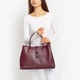 Сумка жіноча шкіряна шоппер велика Regina Notte Shopper 3177 Бордовий - зображення 2