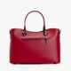 Сумка женская кожаная тоут большая Regina Notte Tote 1651 Темно-красный - изображение 3