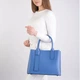 Сумка женская кожаная тоут средняя Regina Notte Tote 02816_L Индиго - изображение 2