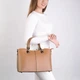 Сумка жіноча шкіряна тоут середня Regina Notte Tote 1651 Рудий - зображення 2