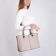 Сумка жіноча шкіряна тоут середня Regina Notte Tote 1651 Пудра - зображення 2