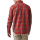 Рубашка 5.11 Tactical Gunner Plaid Long Sleeve Shirt 5.11 Tactical Red Bourbon Plaid XL (Червоний бурбон) Тактична - зображення 3