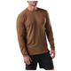 Реглан 5.11 Tactical PT-R Charge Long Sleeve 2.0 5.11 Tactical Battle Brown Heather L (Коричневий) - зображення 3