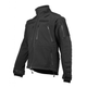 Куртка демісезонна Softshell Sturm Mil-Tec Black 3XL (Чорний) - зображення 2