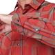 Рубашка 5.11 Tactical Gunner Plaid Long Sleeve Shirt 5.11 Tactical Red Bourbon Plaid, 2XL (Червоний бурбон) - зображення 4