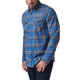 Рубашка 5.11 Tactical Gunner Plaid Long Sleeve Shirt 5.11 Tactical Cobalt Blue Plaid, M (Кобальтово-синій) - зображення 3