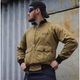 Куртка-Бомбер Usn-37J1 Pilot Jacket P1G Bush Brown 2XL (Коричневый) Тактический - изображение 12