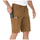 Шорты 5.11 Apex Short 5.11 Tactical Battle Brown 34 (Коричневый) Тактический - изображение 4