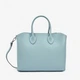 Сумка женская кожаная тоут средняя Regina Notte Tote 01387_m Голубой - изображение 1