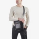 Сумка чоловіча шкіряна крос-боді середня InBag Сrossbody m01508 Чорний - зображення 2