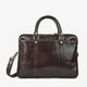 Сумка чоловіча шкіряна портфель великий на блискавці InBag Briefcase m0502 Коричневий - зображення 1
