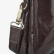 Сумка чоловіча шкіряна портфель великий на блискавці InBag Briefcase m0502 Коричневий - зображення 6